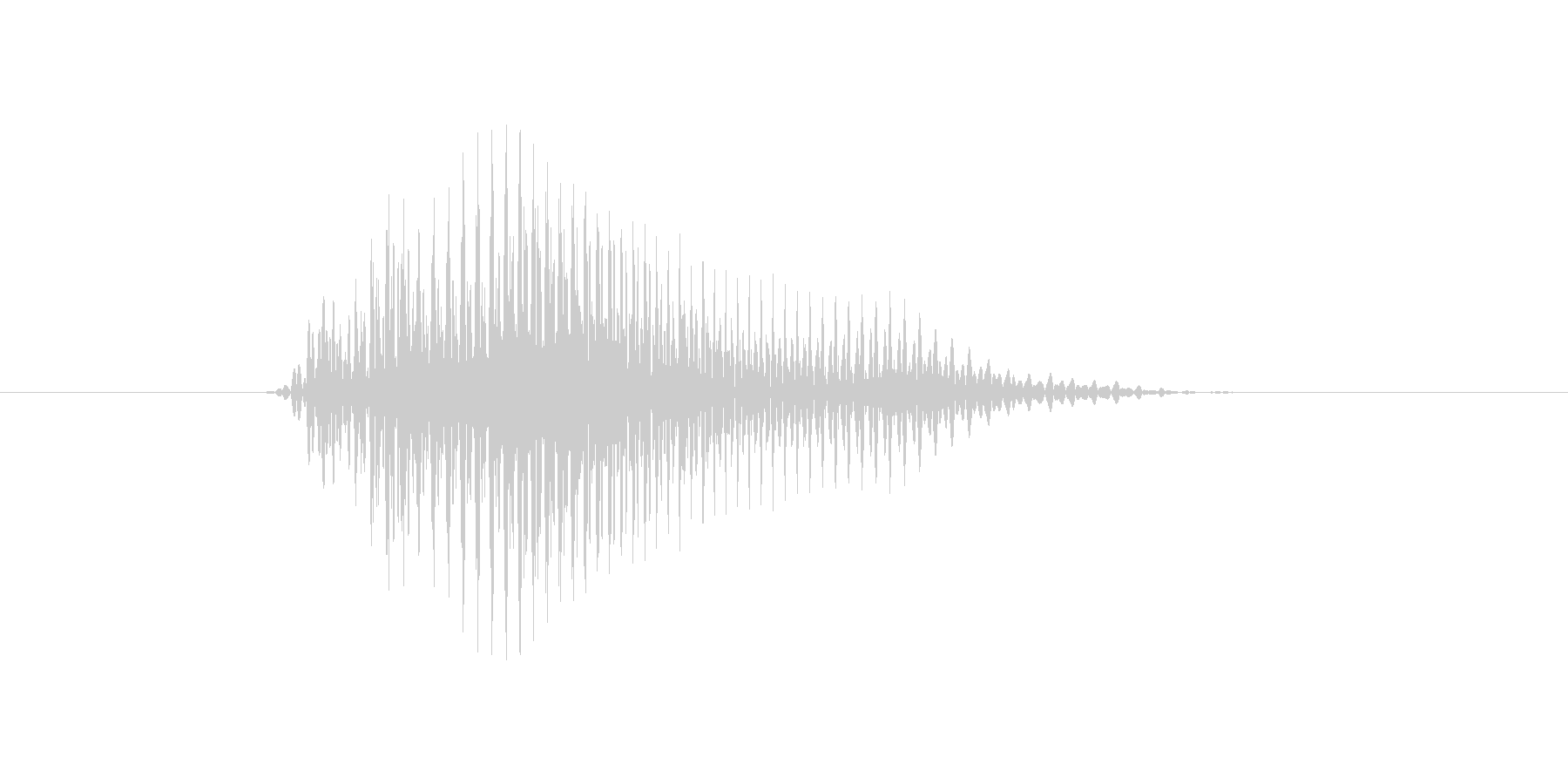 y,Y,Y(ワイ)の未再生の波形