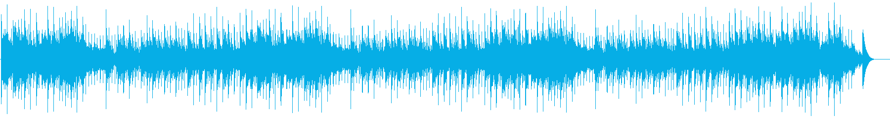 喜びを分かち合う素直な心の高揚を呼ぶ楽曲の再生済みの波形