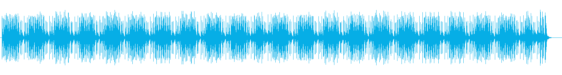 南国を気ままに旅しているようなポップな曲の再生済みの波形