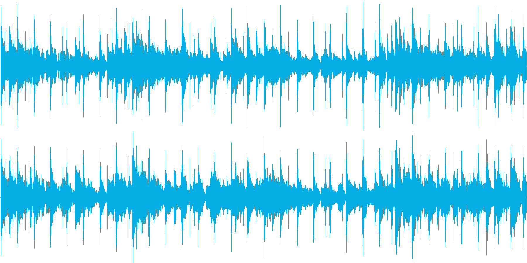 明るめで少し大人っぽい雰囲気の楽曲です。の再生済みの波形