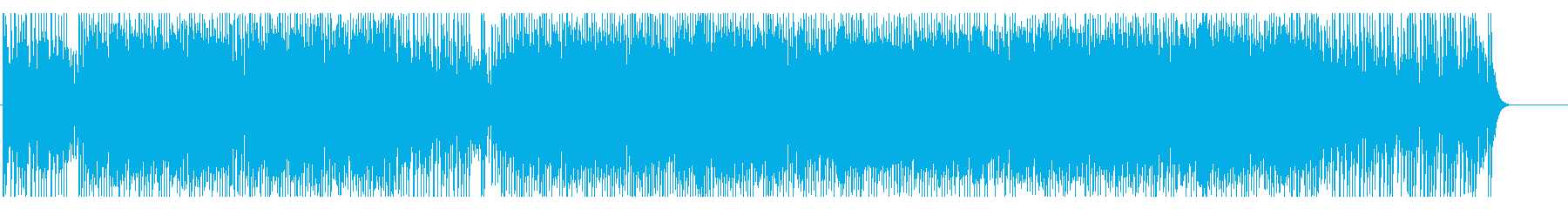 楽しい にぎやか いきいき はつらつの再生済みの波形