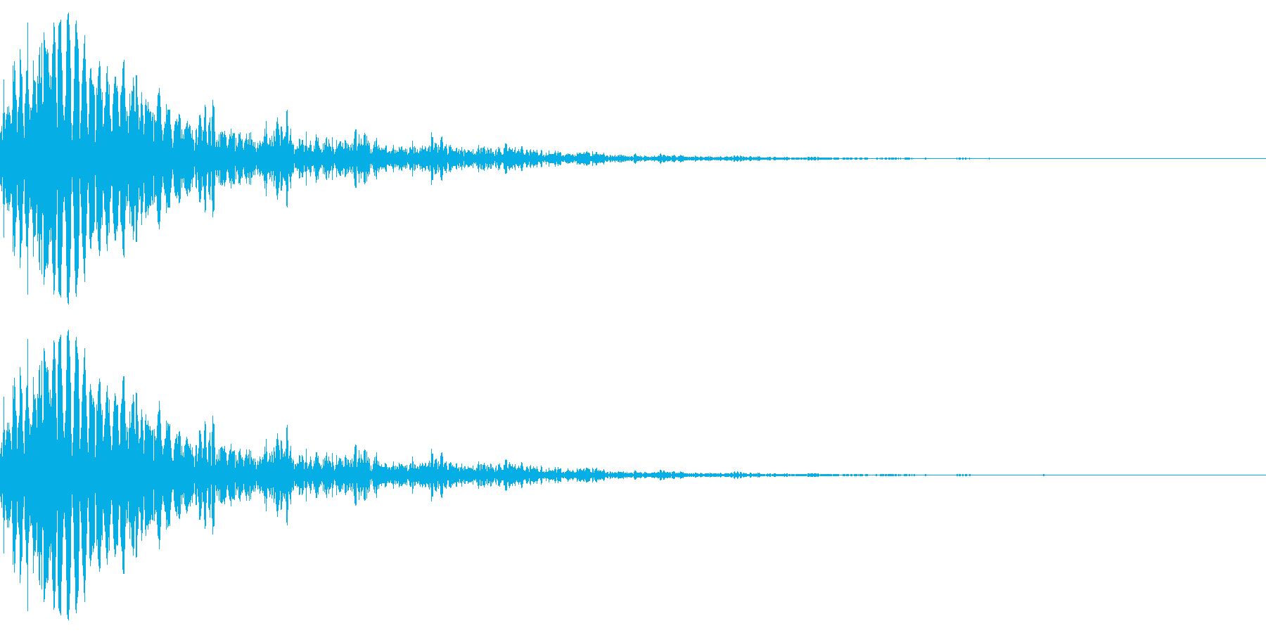 SFメカ等の衝撃音。の再生済みの波形