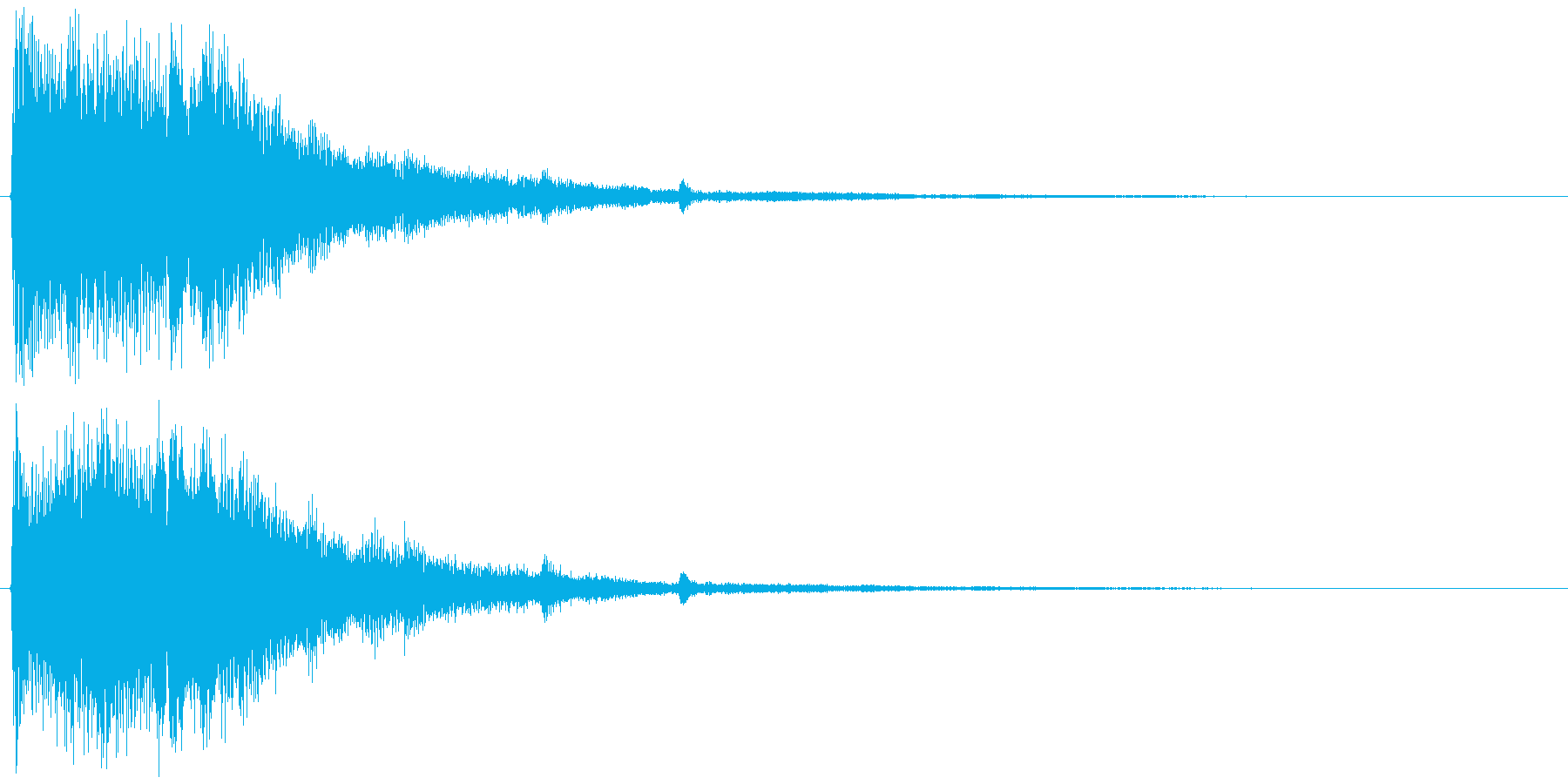 チャララララン↑(決定音、和風、豪華)の再生済みの波形