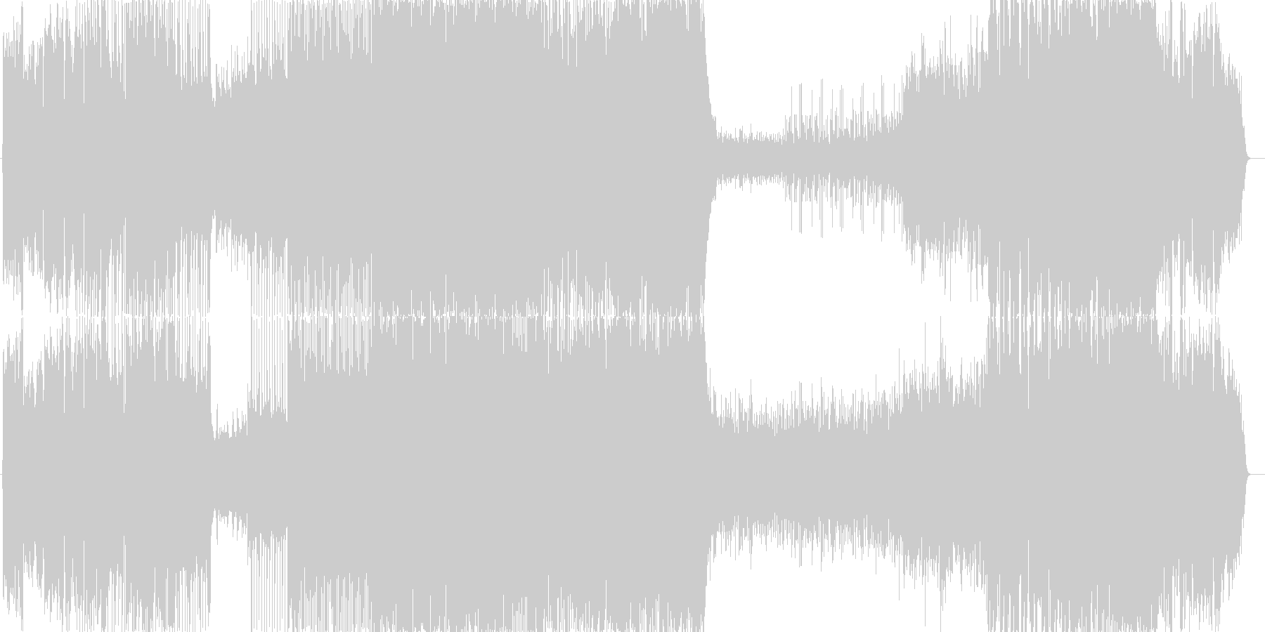 幻想的な和風曲です。また切なくもあり、…の未再生の波形