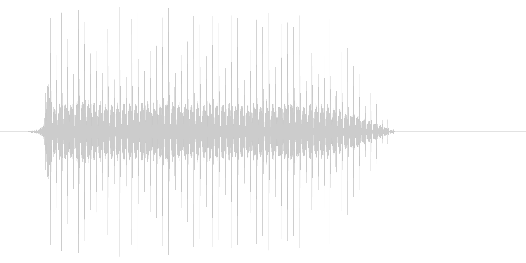 ゲーム(ファミコン風)パワーアップ音_…の未再生の波形