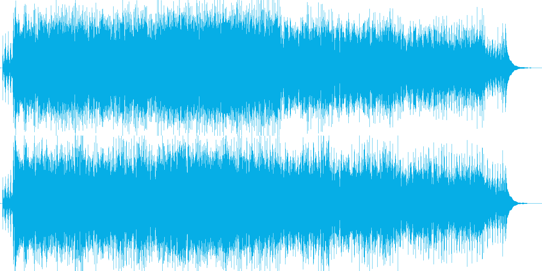 ファンタジーのお祭り曲 ケルト風の再生済みの波形