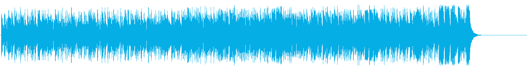 活気あふれるポップ(A~サビ~エンド)の再生済みの波形