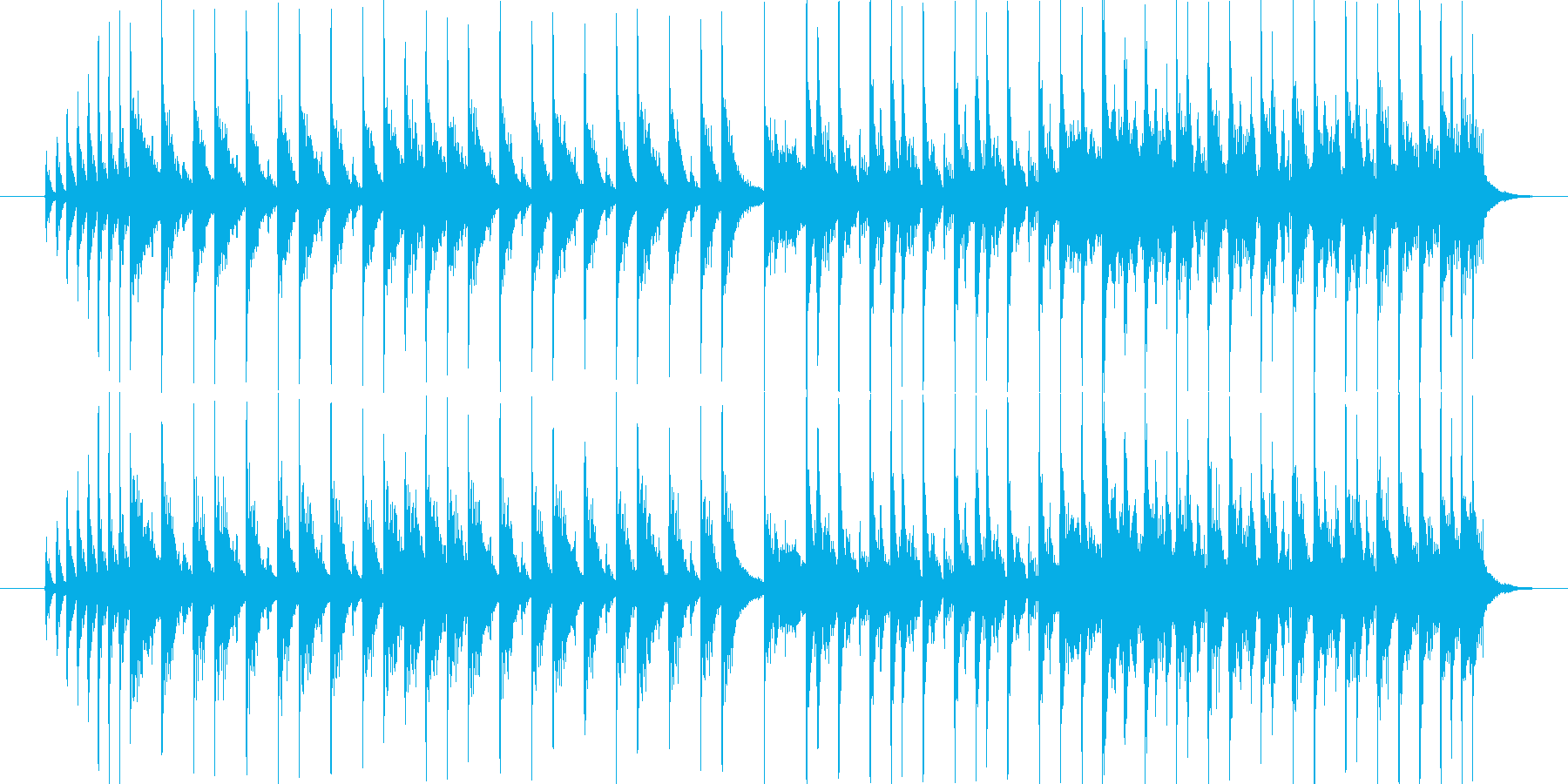 15秒のジングルとして制作した楽曲です。の再生済みの波形