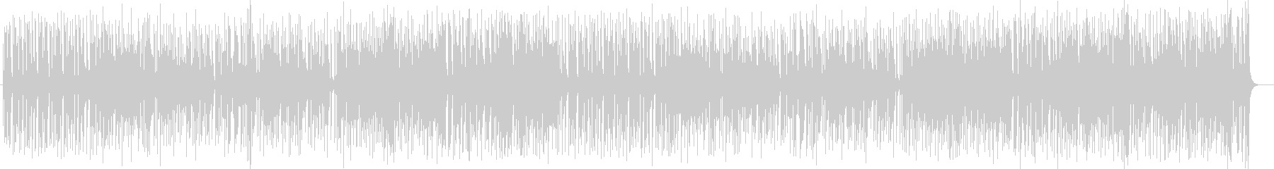 Synthesizer music of stylish scenery's unreproduced waveform
