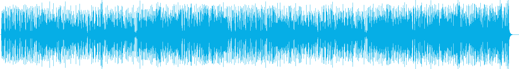 Synthesizer music of stylish scenery's reproduced waveform