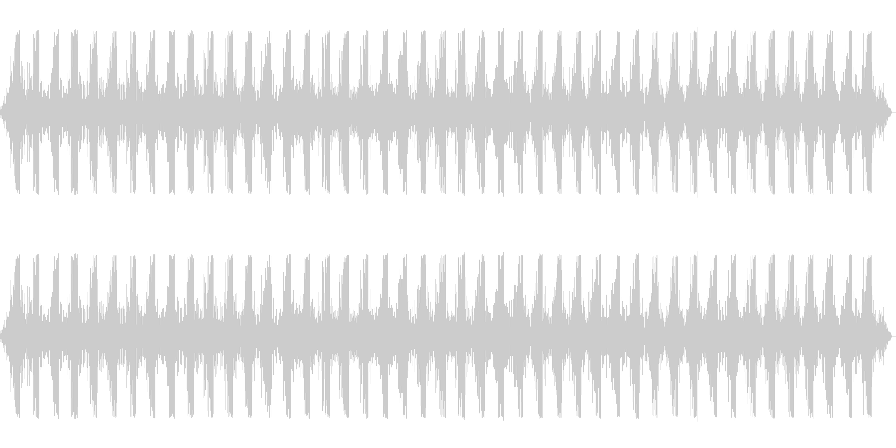 ヘリコプターの飛行音です。の未再生の波形