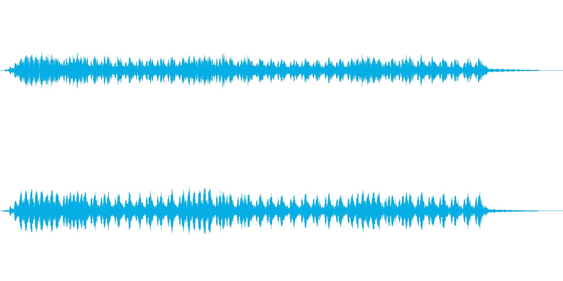 鈴虫,コオロギが鳴く秋の夜の効果音!01の再生済みの波形