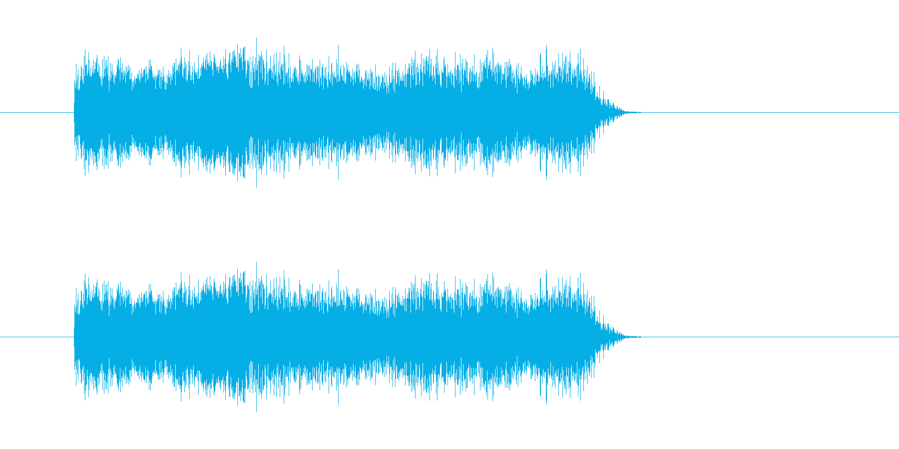 ギターのピックスクラッチ音ですの再生済みの波形