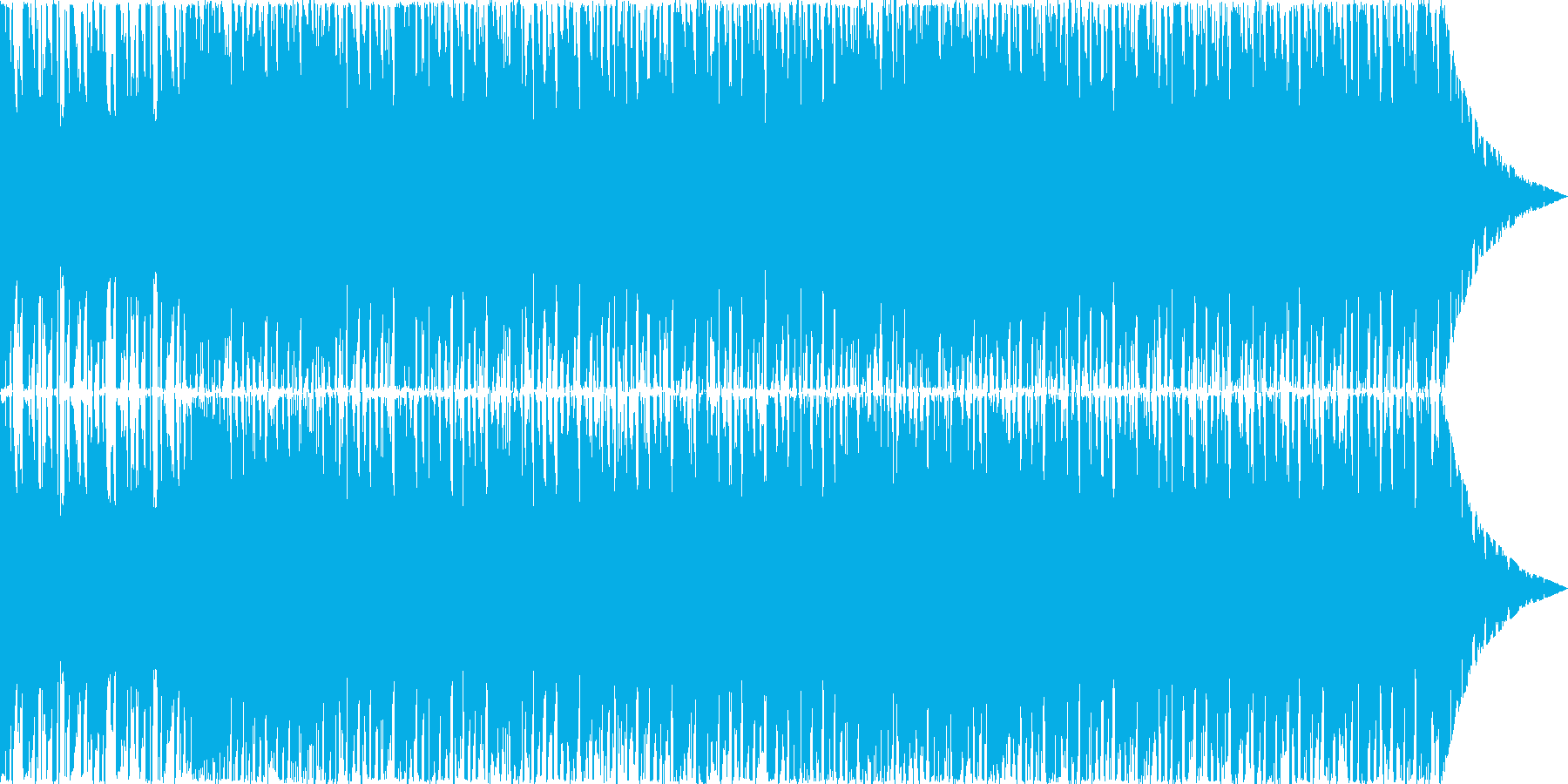 DanceTecno系30sの再生済みの波形