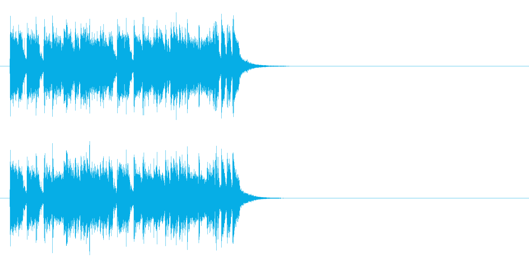 ジングル(フュージョン)の再生済みの波形