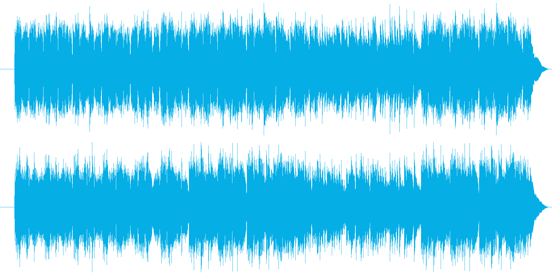 様々な用途で使える優雅なピアノソロ曲の再生済みの波形