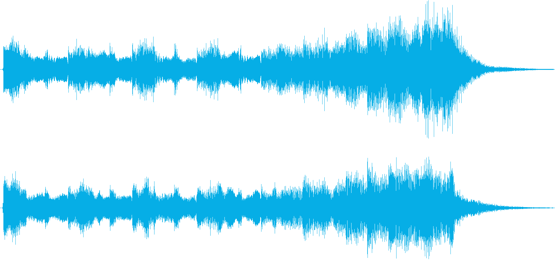 短めのシーンを演出する音です。の再生済みの波形