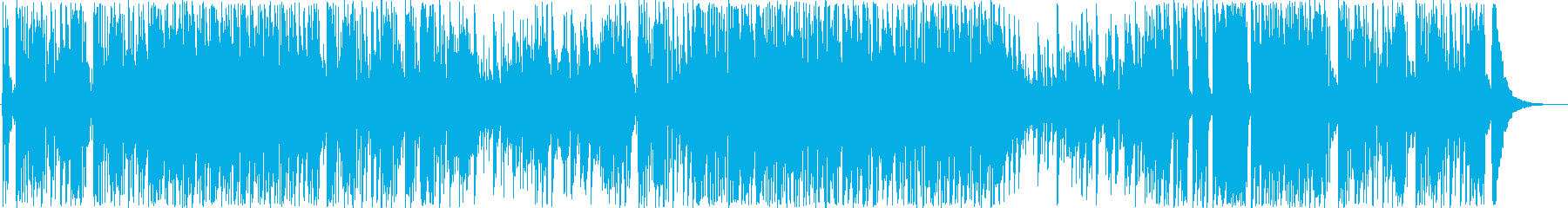 チョイ悪風なジャズテイストな曲の再生済みの波形