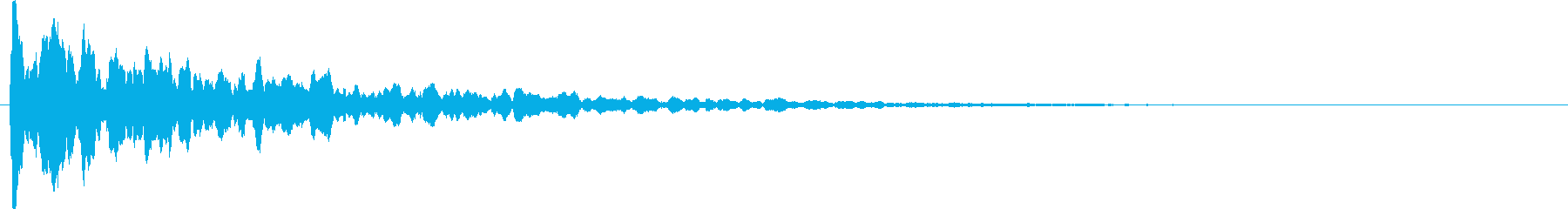 It is a single material of Japanese style.'s reproduced waveform