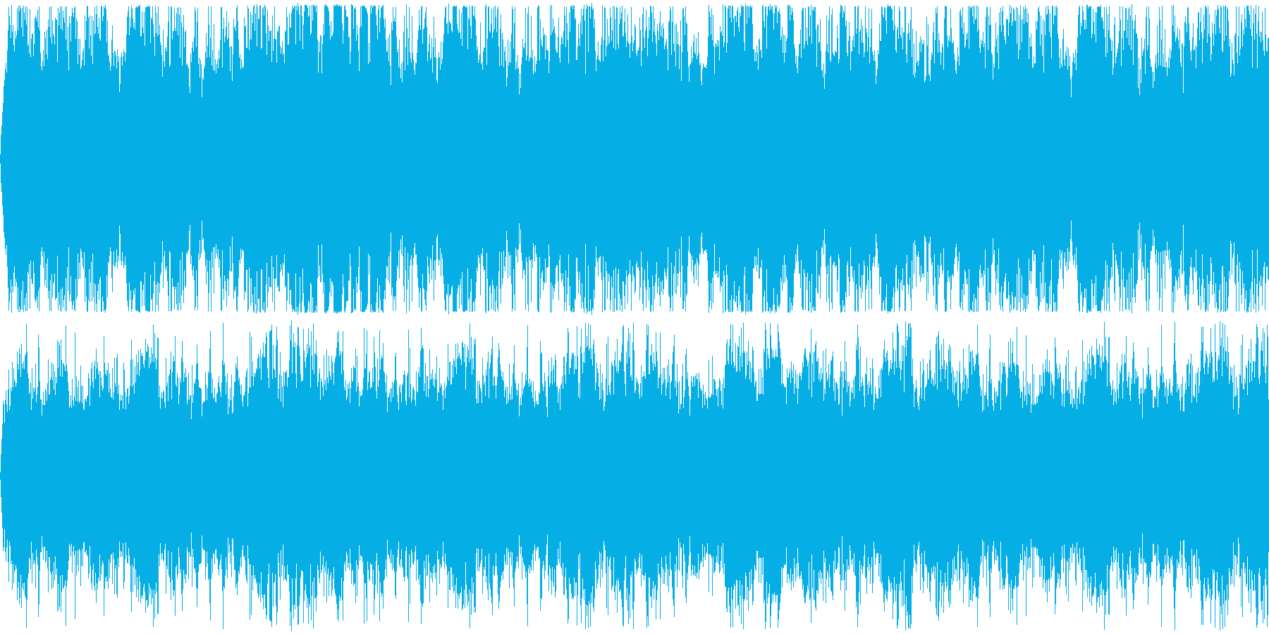 プロテスタント派の賛美歌を模したBGM…の再生済みの波形