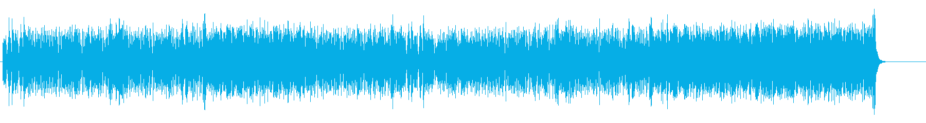 ペットと子供達のほのぼのポップ/コミカルの再生済みの波形