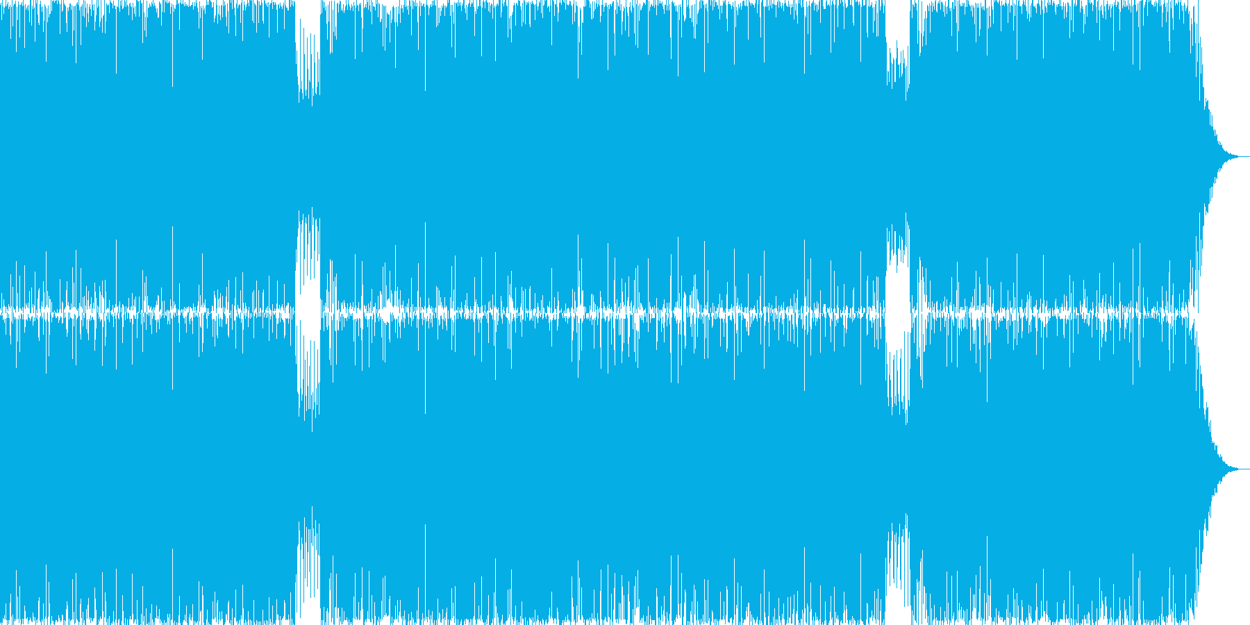 静かな疾走感。の再生済みの波形
