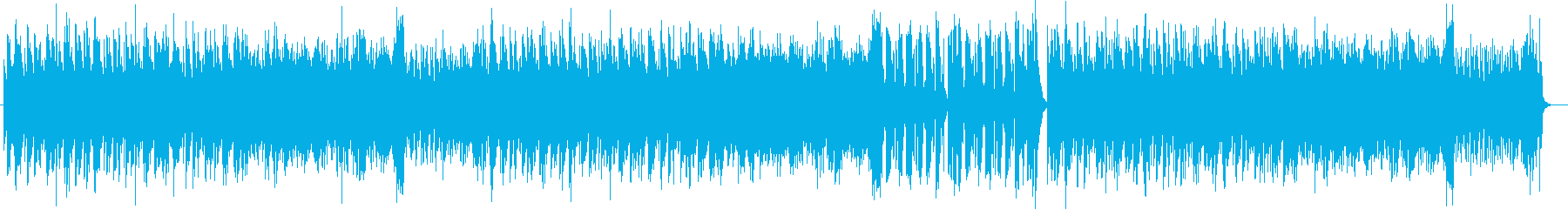 Synthesizer music of stylish atmosphere's reproduced waveform