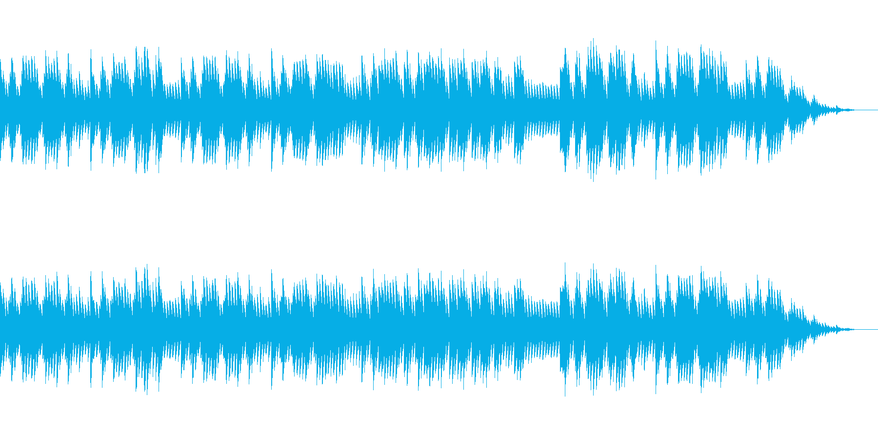 8bitクラシック-パヴァーヌ-の再生済みの波形