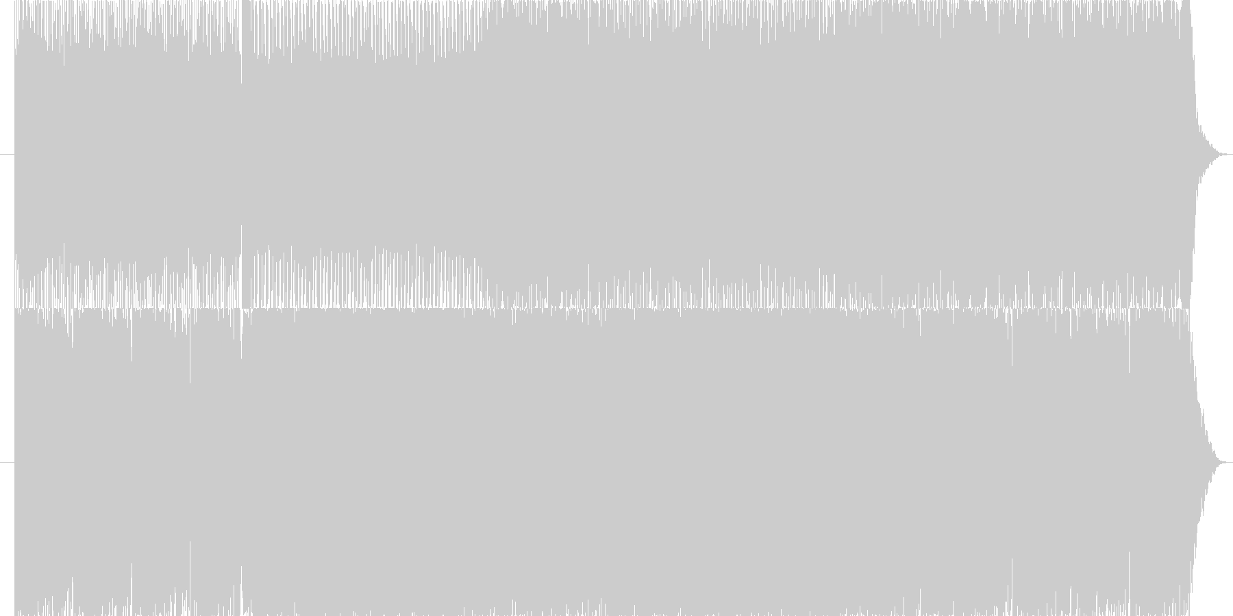 テクノキットのドラムをsession …の未再生の波形