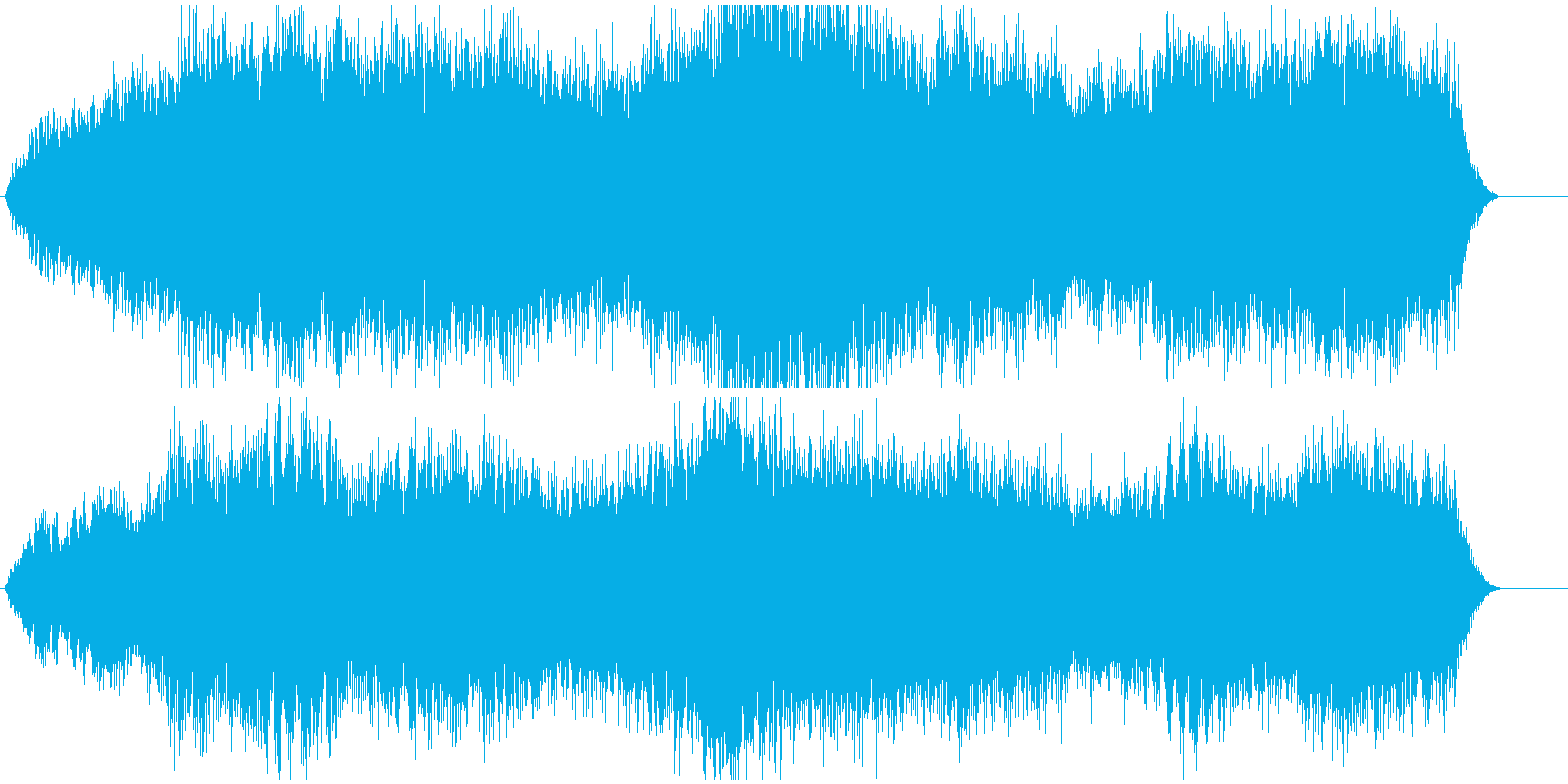 低音を重視して作成しました。の再生済みの波形