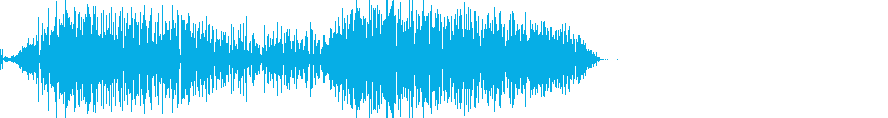 バシュッ(少し軽めの斬撃音)の再生済みの波形