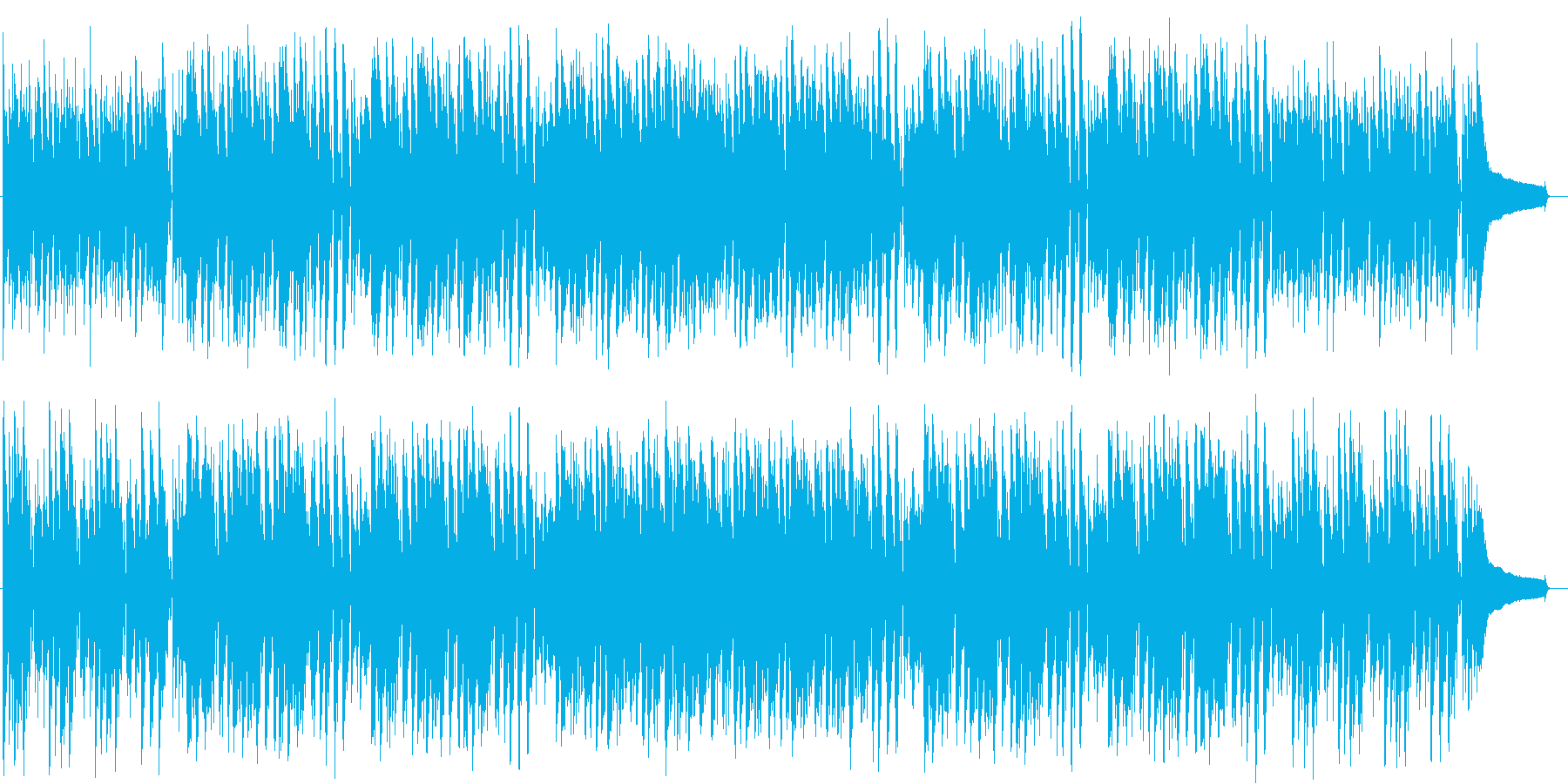 楽しい南国リゾート風トロピカルBGM♪の再生済みの波形