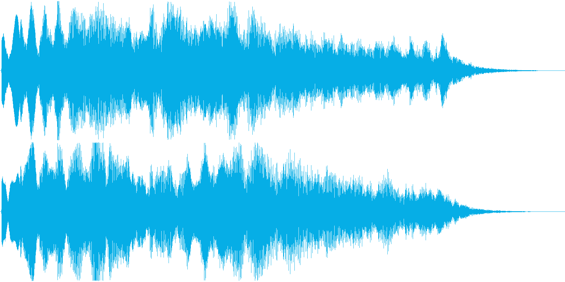 短めのシーンを演出する音です。の再生済みの波形