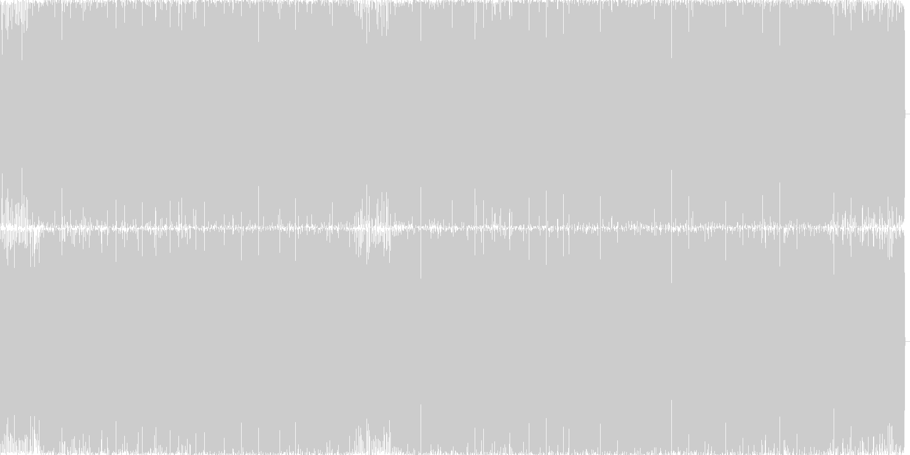 ちょっと切な目なテクノポップです。の未再生の波形