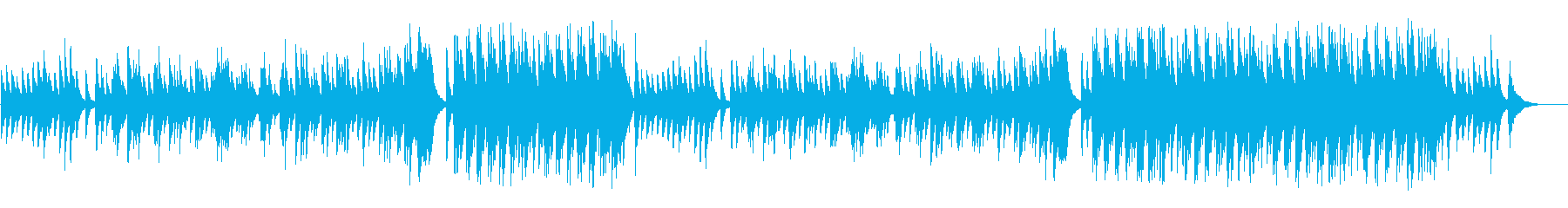 二人の時が静かに流れるアダルト風バラードの再生済みの波形