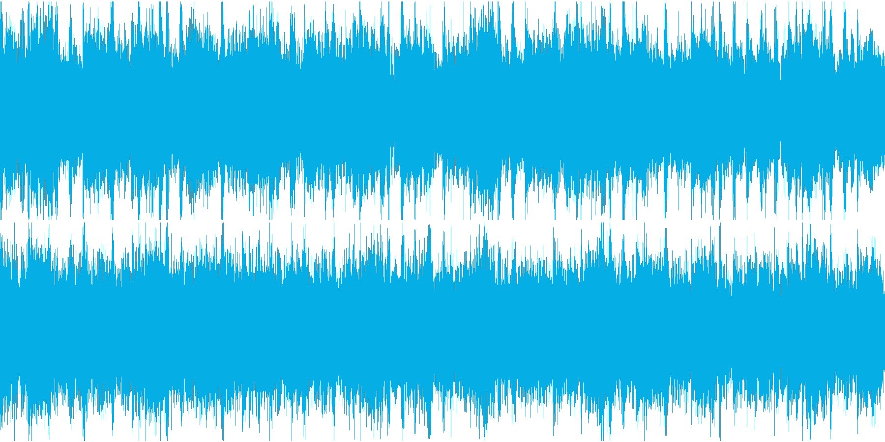 ドキュメンタリーやさしい曲1 ドラムありの再生済みの波形