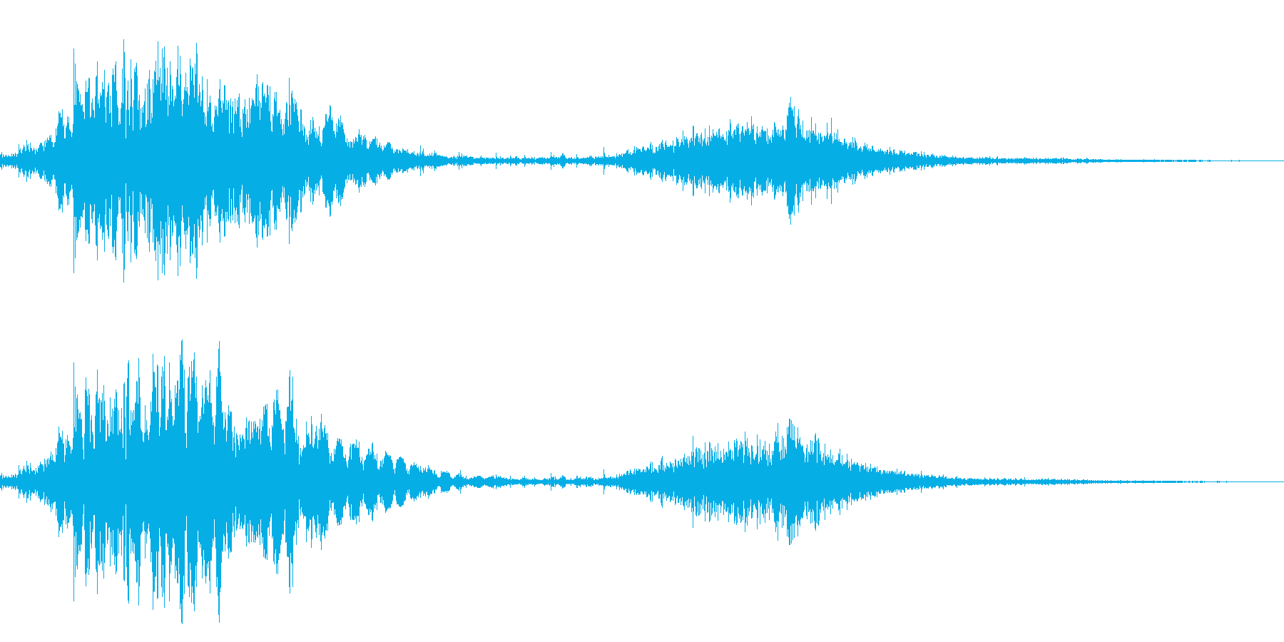 斬撃音!(刀や剣で斬る/刺す効果音)8cの再生済みの波形