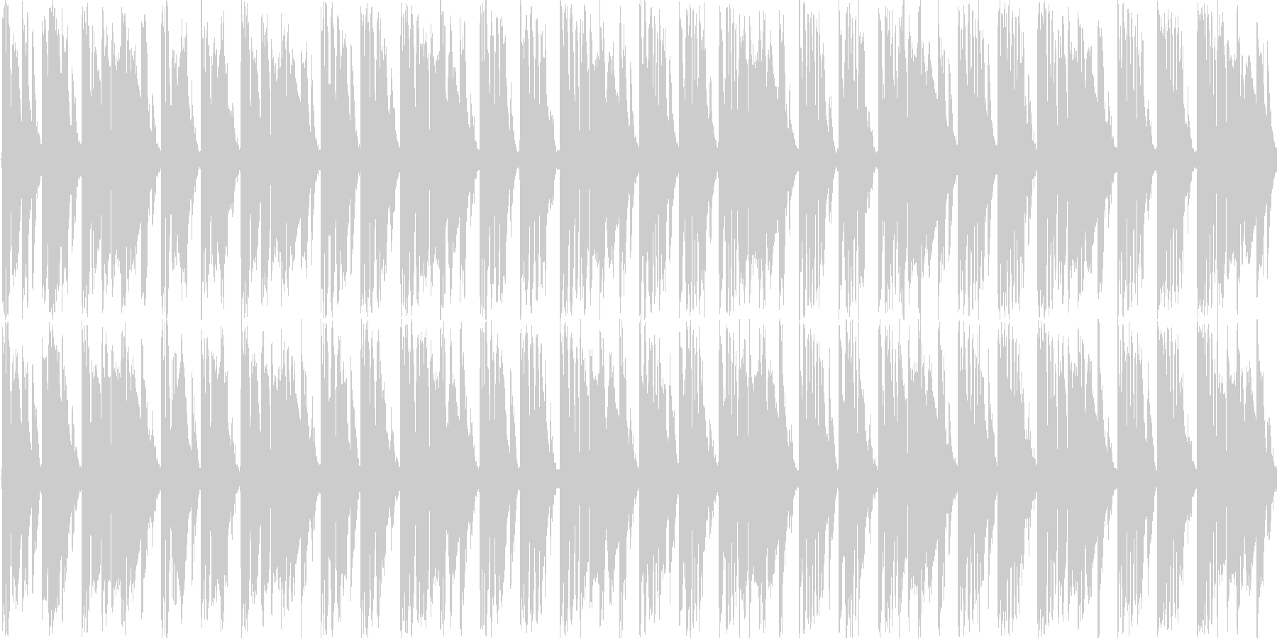 デトロイトを意識した楽曲です。の未再生の波形