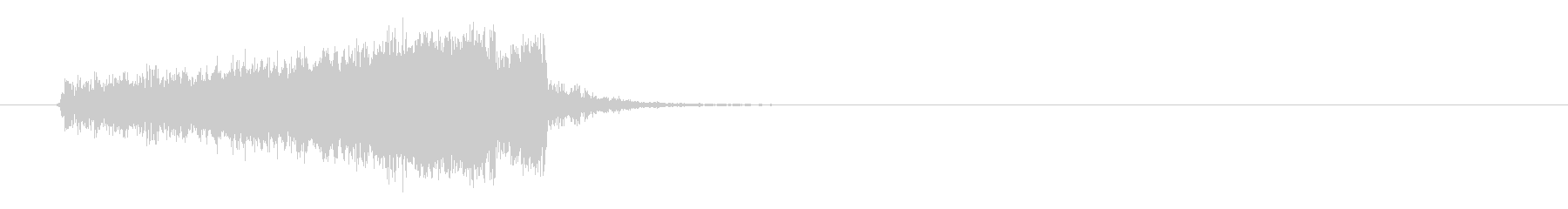 The beginning of a magnificent fantasy's unreproduced waveform