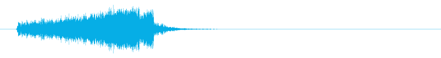The beginning of a magnificent fantasy's reproduced waveform