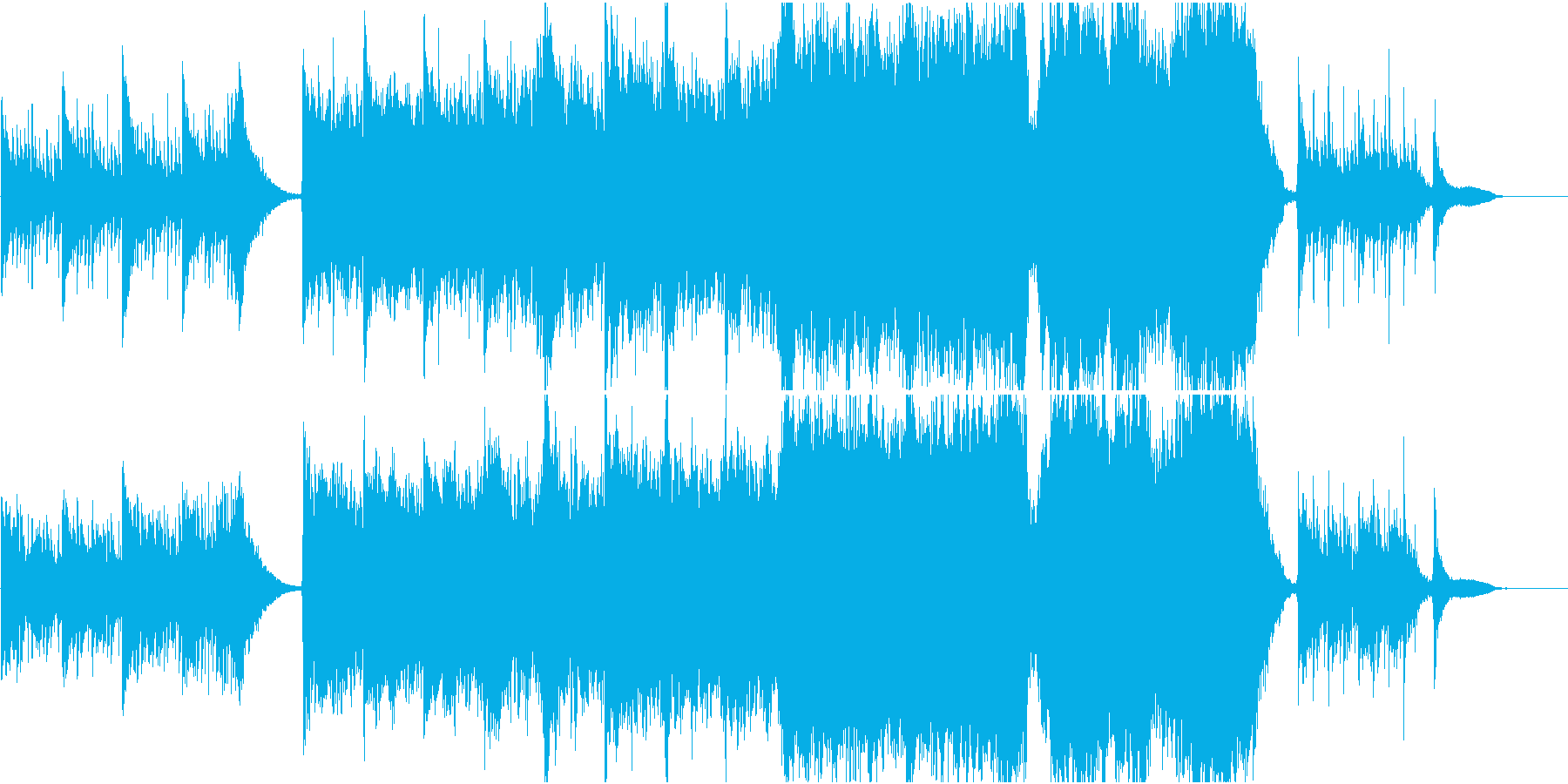 感動と勝利の場面に〜透明感ある壮大な曲1の再生済みの波形