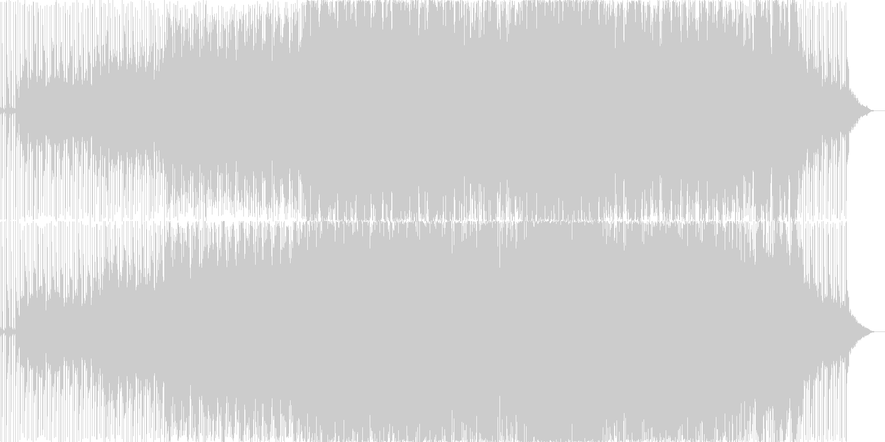 綺麗なシンセ音。ゆったり。アンビエント。の未再生の波形
