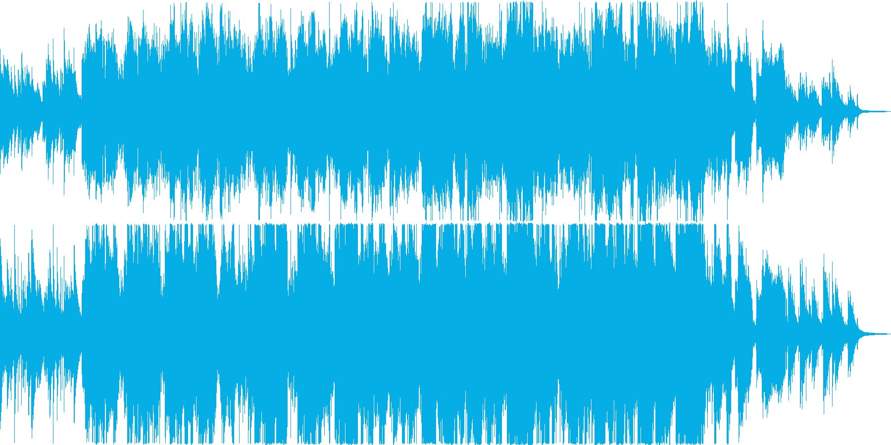 100年以上前の伝説のケルト曲の再生済みの波形