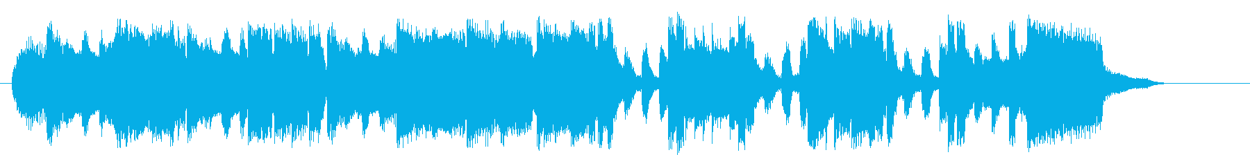 いろんな音がするドキドキしてくるポップの再生済みの波形