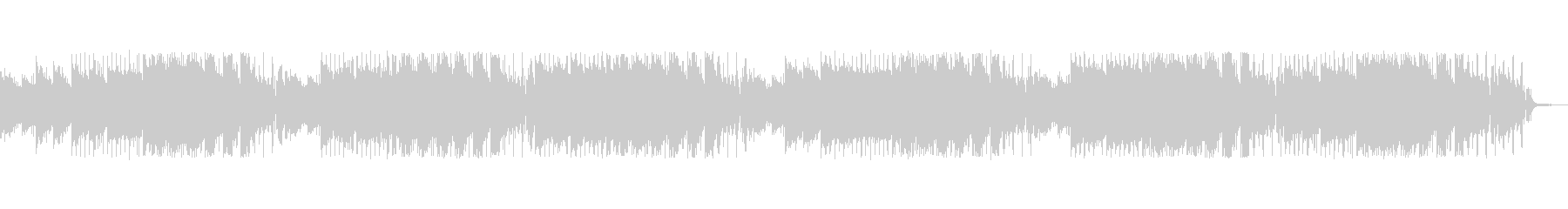 リンゴの木をイメージした感じの曲の未再生の波形