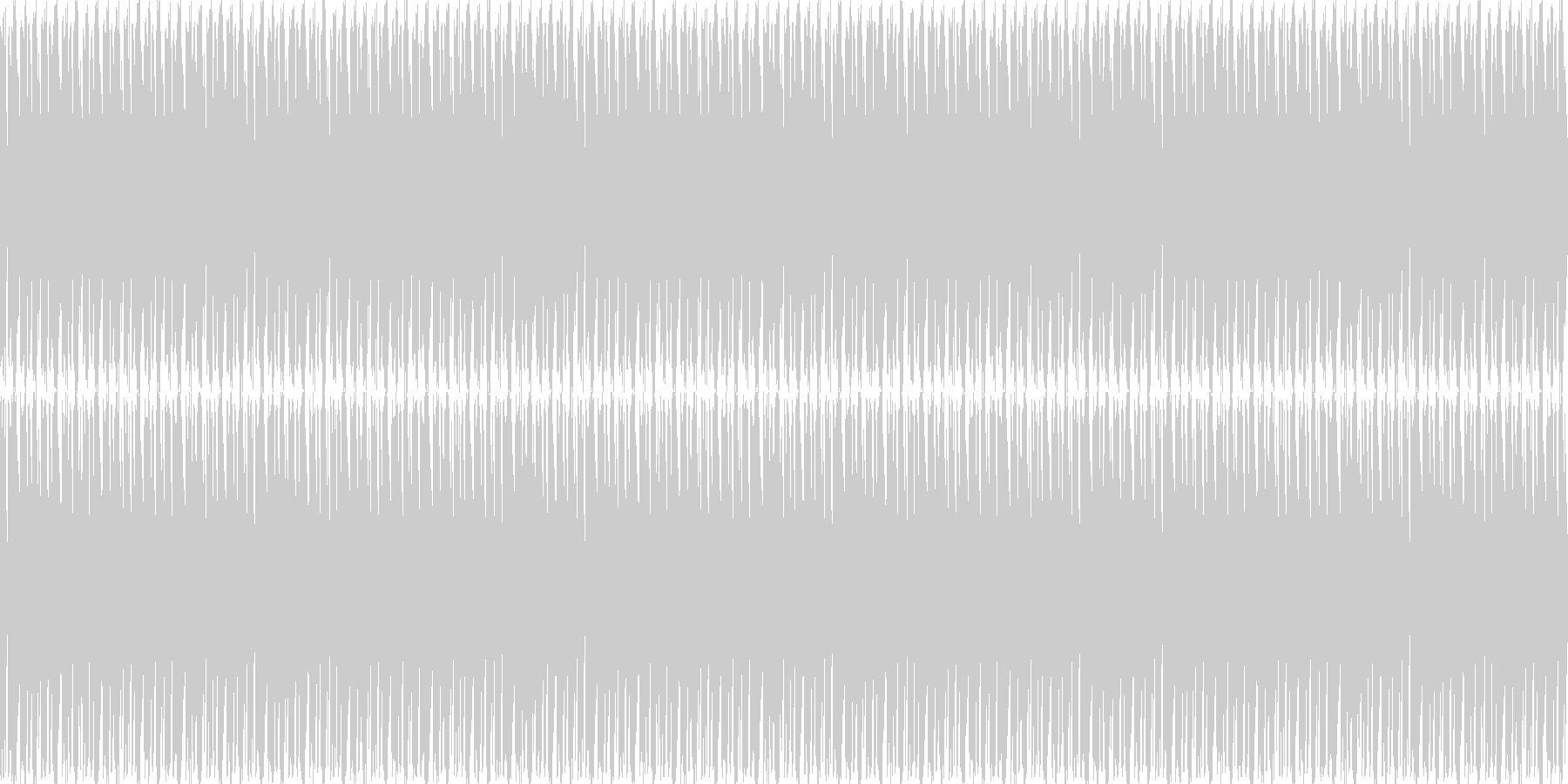 圧迫の未再生の波形