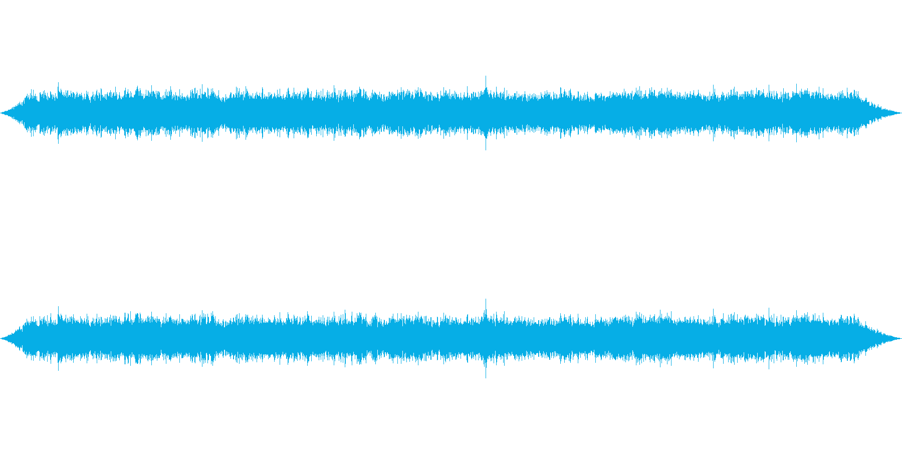 ざわざわ高音質で収録の再生済みの波形