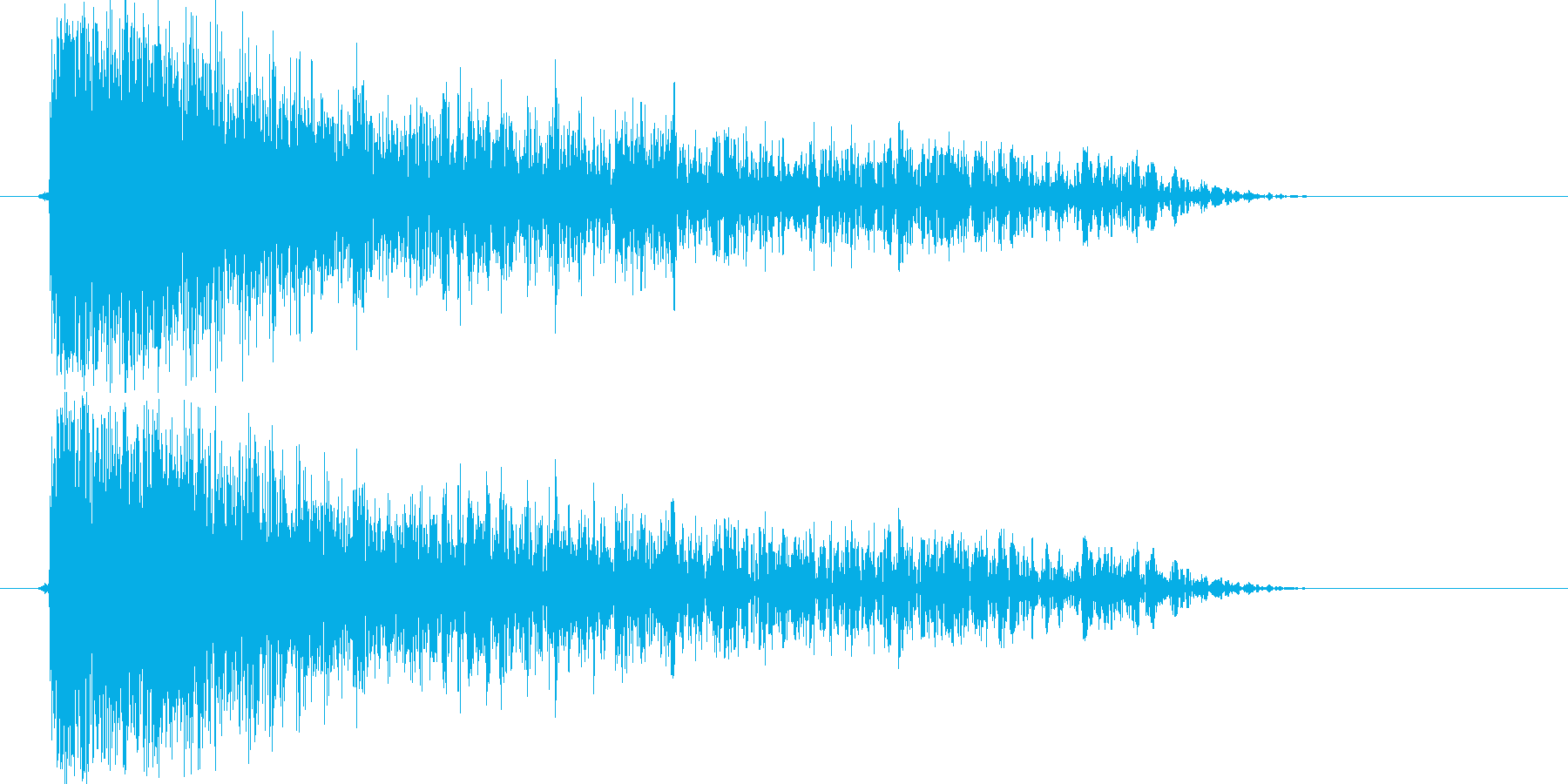 電子的な大きな破裂音です。IcyLig…の再生済みの波形