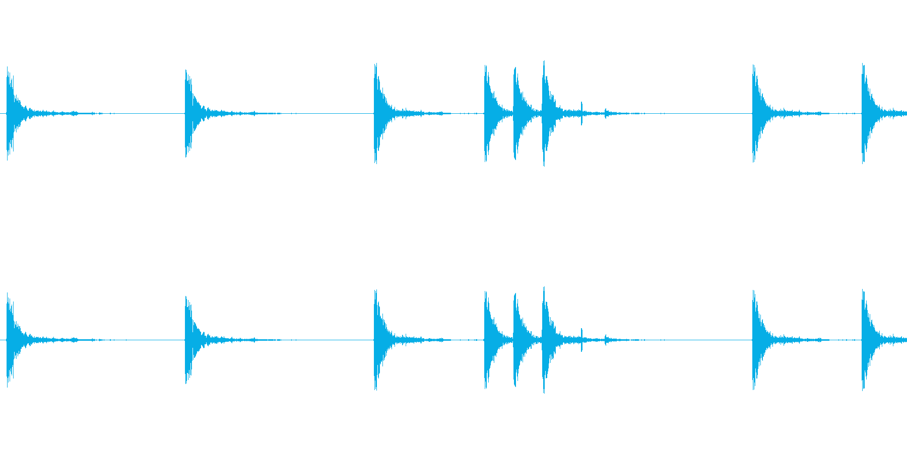 銃の音 (1)の再生済みの波形