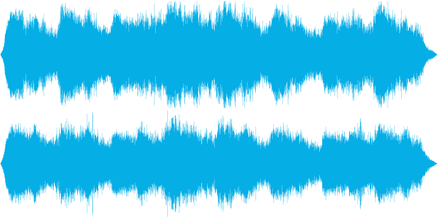 スチーム的な音色を使用しましたの再生済みの波形